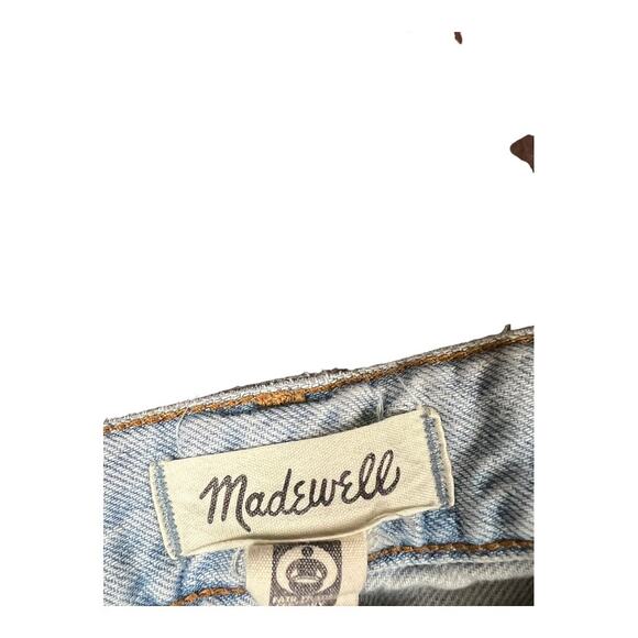 Madewell Jeans The Perfect Vintage Jean 26 Raw Hem Distressed Faded Grunge - Picture 3 of 6